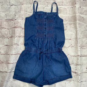 Girls Gap Kids denim romper Size XS (4-5)